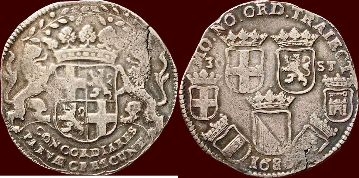 30 Stuivers NOORDELIJKE NEDERLANDEN (NETHERLANDS) - REPUBLIEK, 1581 ...