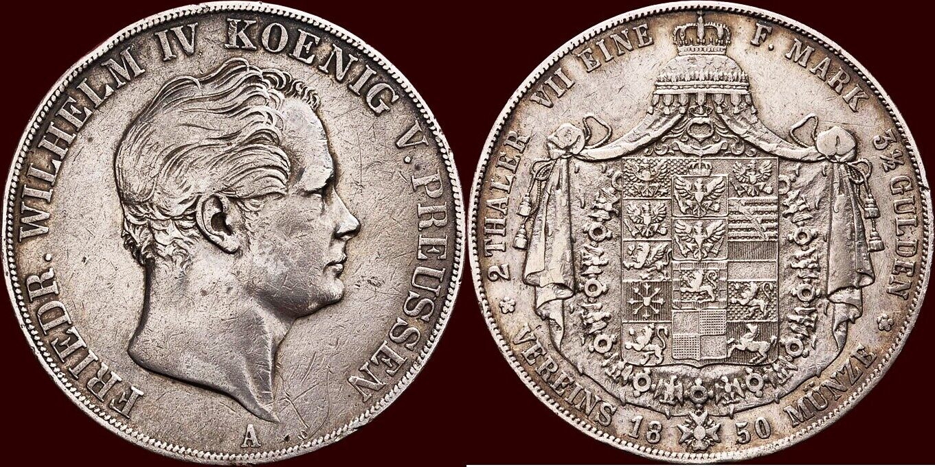 GERMANY - PREUSSEN, KÖNIGREICH - FRIEDRICH WILHELM IV, 1840-1861 ...