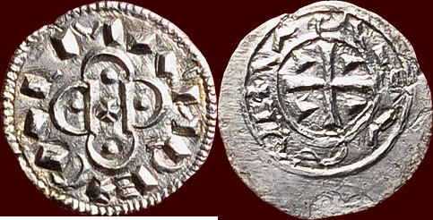 Denar 1095-1116 HUNGARY, KINGDOM - COLOMAN, - n.d. vz / vz- | MA-Shops