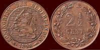 Koninkrijk der Nederlanden 2 ½ Cent NEDERLAND (NETHERLANDS, KINGDOM) - WILHELMINA, 1890-1948 - -