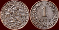 Koninkrijk der Nederlanden 1 Cent NEDERLAND (NETHERLANDS, KINGDOM) - WILHELMINA, 1890-1948 - -