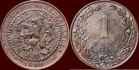 Koninkrijk der Nederlanden 1 Cent NEDERLAND (NETHERLANDS, KINGDOM) - WILHELMINA, 1890-1948 - -