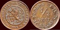 Koninkrijk der Nederlanden ½ Cent NEDERLAND (NETHERLANDS, KINGDOM) - WILLEM III, 1849-1890 - -