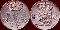 Koninkrijk der Nederlanden ½ Cent NEDERLAND (NETHERLANDS, KINGDOM) - WILLEM III, 1849-1890 - -
