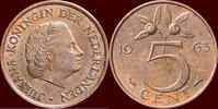 Koninkrijk der Nederlanden 5 Cent NEDERLAND (NETHERLANDS, KINGDOM) - JULIANA, 1948-1980 - -