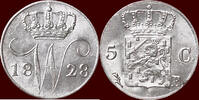 Koninkrijk der Nederlanden 5 Cents NEDERLAND (NETHERLANDS, KINGDOM) - WILLEM I, 1815-1840 - 1828, Brussel -