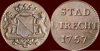 Utrecht Duit NOORDELIJKE NEDERLANDEN (NETHERLANDS) - REPUBLIEK, 1581-1795 - STAD UTRECHT - -