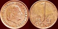Koninkrijk der Nederlanden 1 Cent NEDERLAND (NETHERLANDS, KINGDOM) - JULIANA, 1948-1980 - -