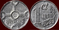 Koninkrijk der Nederlanden 1 Cent NEDERLAND (NETHERLANDS, KINGDOM) - DUITSE BEZETTING (GERMAN OCCUPATION), 1940-1945 - -