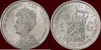 Koninkrijk der Nederlanden 1 Gulden NEDERLAND (NETHERLANDS, KINGDOM) - WILHELMINA, 1890-1948 - -