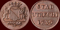 Utrecht Duit NOORDELIJKE NEDERLANDEN (NETHERLANDS) - REPUBLIEK, 1581-1795 - STAD UTRECHT - -