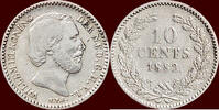 Koninkrijk der Nederlanden 10 Cents NEDERLAND (NETHERLANDS, KINGDOM) - WILLEM III, 1849-1890 - -