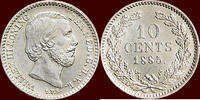 Koninkrijk der Nederlanden 10 Cents NEDERLAND (NETHERLANDS, KINGDOM) - WILLEM III, 1849-1890 - -