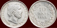 Koninkrijk der Nederlanden 10 Cents NEDERLAND (NETHERLANDS, KINGDOM) - WILLEM III, 1849-1890 - -