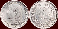 Koninkrijk der Nederlanden 10 Cents NEDERLAND (NETHERLANDS, KINGDOM) - WILHELMINA, 1890-1948 - -
