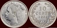 Koninkrijk der Nederlanden 10 Cents NEDERLAND (NETHERLANDS, KINGDOM) - WILHELMINA, 1890-1948 - -