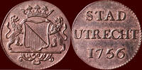 Utrecht Duit NOORDELIJKE NEDERLANDEN (NETHERLANDS) - REPUBLIEK, 1581-1795 - STAD UTRECHT - -