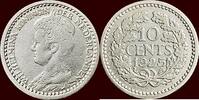 Koninkrijk der Nederlanden 10 Cents NEDERLAND (NETHERLANDS, KINGDOM) - WILHELMINA, 1890-1948 - -