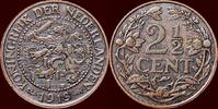 Koninkrijk der Nederlanden 2 ½ Cent NEDERLAND (NETHERLANDS, KINGDOM) - WILHELMINA, 1890-1948 - -
