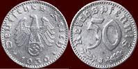 50 Pfennig GERMANY - DRITTE REICH, 1933-1945 - 1939 J, Hamburg -