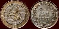 Koninkrijk der Nederlanden 2 ½ Cent NEDERLAND (NETHERLANDS, KINGDOM) - WILLEM III, 1849-1890 - -