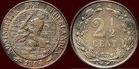 Koninkrijk der Nederlanden 2 ½ Cent NEDERLAND (NETHERLANDS, KINGDOM) - WILHELMINA, 1890-1948 - -