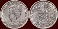 Koninkrijk der Nederlanden 1 Gulden NEDERLAND (NETHERLANDS, KINGDOM) - WILHELMINA, 1890-1948 - -