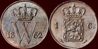 Koninkrijk der Nederlanden 1 Cent NEDERLAND (NETHERLANDS, KINGDOM) - WILLEM III, 1849-1890 - -