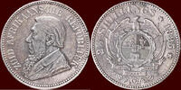 SOUTH-AFRICA - ZUID AFRIKAANSE REPUBLIEK (TRANSVAAL), 1852-1902 - 2 ½ Shillings 1895, Pretoria -