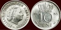 Koninkrijk der Nederlanden 10 Cent NEDERLAND (NETHERLANDS, KINGDOM) - JULIANA, 1948-1980 - -