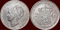 Koninkrijk der Nederlanden 2 ½ Gulden NEDERLAND (NETHERLANDS, KINGDOM) - WILHELMINA, 1890-1948 - -