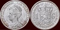 Koninkrijk der Nederlanden 1 Gulden NEDERLAND (NETHERLANDS, KINGDOM) - WILHELMINA, 1890-1948 - -
