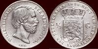 Koninkrijk der Nederlanden ½ Gulden NEDERLAND (NETHERLANDS, KINGDOM) - WILLEM III, 1849-1890 - -