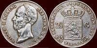 Koninkrijk der Nederlanden 2 ½ Gulden NEDERLAND (NETHERLANDS, KINGDOM) - WILLEM II, 1840-1849 - -