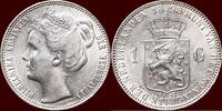 Koninkrijk der Nederlanden 1 Gulden NEDERLAND (NETHERLANDS, KINGDOM) - WILHELMINA, 1890-1948 - -
