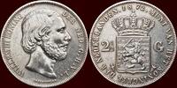 Koninkrijk der Nederlanden 2 ½ Gulden NEDERLAND (NETHERLANDS, KINGDOM) - WILLEM III, 1849-1890 - -