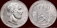 Koninkrijk der Nederlanden 2 ½ Gulden NEDERLAND (NETHERLANDS, KINGDOM) - WILLEM III, 1849-1890 - -