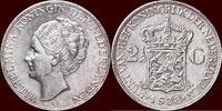 Koninkrijk der Nederlanden 2 ½ Gulden NEDERLAND (NETHERLANDS, KINGDOM) - WILHELMINA, 1890-1948 - -