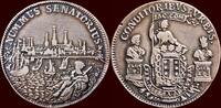 medal NOORDELIJKE NEDERLANDEN (NETHERLANDS) - REPUBLIEK, 1581-1795 - STAD GOUDA - Zilveren vroedschapspenning (council ) z.j. -