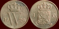 Koninkrijk der Nederlanden 1 Cent NEDERLAND (NETHERLANDS, KINGDOM) - WILLEM I, 1815-1840 - 1826, Utrecht -
