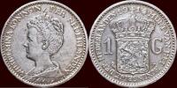 Koninkrijk der Nederlanden 1 Gulden NEDERLAND (NETHERLANDS, KINGDOM) - WILHELMINA, 1890-1948 - -