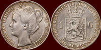 Koninkrijk der Nederlanden 1 Gulden NEDERLAND (NETHERLANDS, KINGDOM) - WILHELMINA, 1890-1948 - -