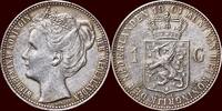 Koninkrijk der Nederlanden 1 Gulden NEDERLAND (NETHERLANDS, KINGDOM) - WILHELMINA, 1890-1948 - -