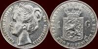 Koninkrijk der Nederlanden 1 Gulden NEDERLAND (NETHERLANDS, KINGDOM) - WILHELMINA, 1890-1948 - -