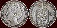 Koninkrijk der Nederlanden 1 Gulden NEDERLAND (NETHERLANDS, KINGDOM) - WILHELMINA, 1890-1948 - -