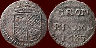 Duit NOORDELIJKE NEDERLANDEN (NETHERLANDS) - REPUBLIEK, 1581-1795 - GRONINGEN & OMMELANDEN - 1685, Groningen -