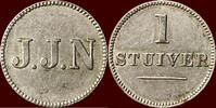 1 Stuiver NEDERLAND (NETHERLANDS, KINGDOM) - DUTCH WEST-INDIES - CURACAO - WILLEM III, 1849-1890 - z.j. -