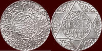 ¼ Rial MOROCCO (MAROKKO) - ABD AL-AZIZ, AH1311-1326 - or 2 ½ Dirhams AH1321 (1903 AD), Birmingham -