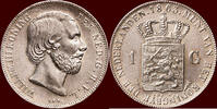 Koninkrijk der Nederlanden 1 Gulden NEDERLAND (NETHERLANDS, KINGDOM) - WILLEM III, 1849-1890 - -