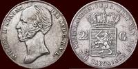 Koninkrijk der Nederlanden 2 ½ Gulden NEDERLAND (NETHERLANDS, KINGDOM) - WILLEM II, 1840-1849 - -